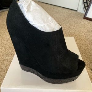 Steve Madden Wilda Wedges Black